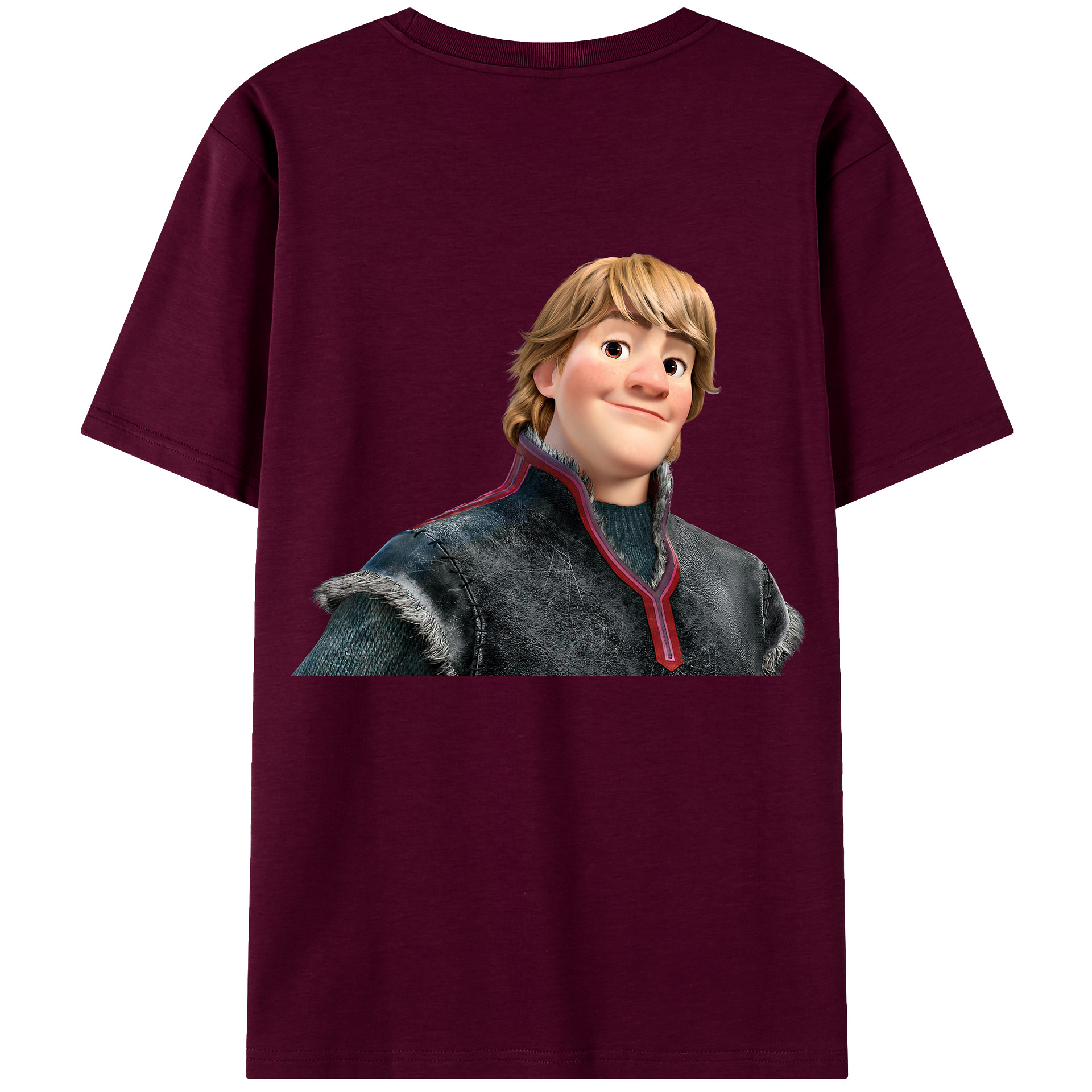 （画像用） アナと雪の女王 アンナ エルサ Frozen Anna Elsa レディース半袖Tシャツ(バックプリント)